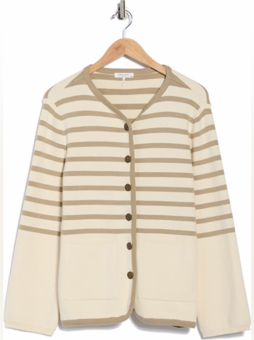 Rag & Bone Dee Stripe Long Cardigan NWOT